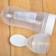 Load image into Gallery viewer, SILICONE SQUEEZING FEEDING BOTTLE