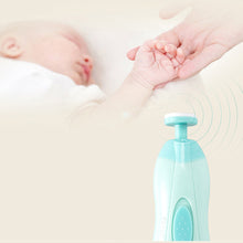 Load image into Gallery viewer, BABY ELECTRIC NAIL TRIMMER WITH LIGHT