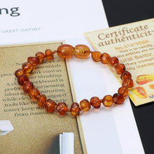 Load image into Gallery viewer, GENUINE BALTIC AMBER BRACELET