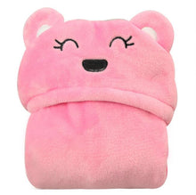 Load image into Gallery viewer, SOFT HOODED ANIMAL BABY BATHROBE