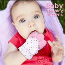 Load image into Gallery viewer, BABY TEETHING MITTENS