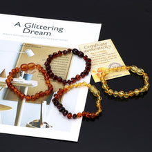 Load image into Gallery viewer, GENUINE BALTIC AMBER BRACELET
